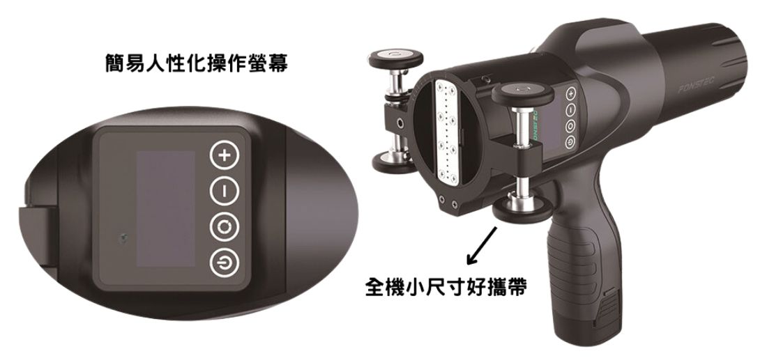 速乾白墨噴印管材-大字體手持噴印機應用介紹