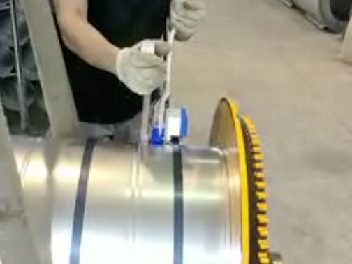 德國Titan HKE手動鋼帶打包機 - 金屬風管打包應用